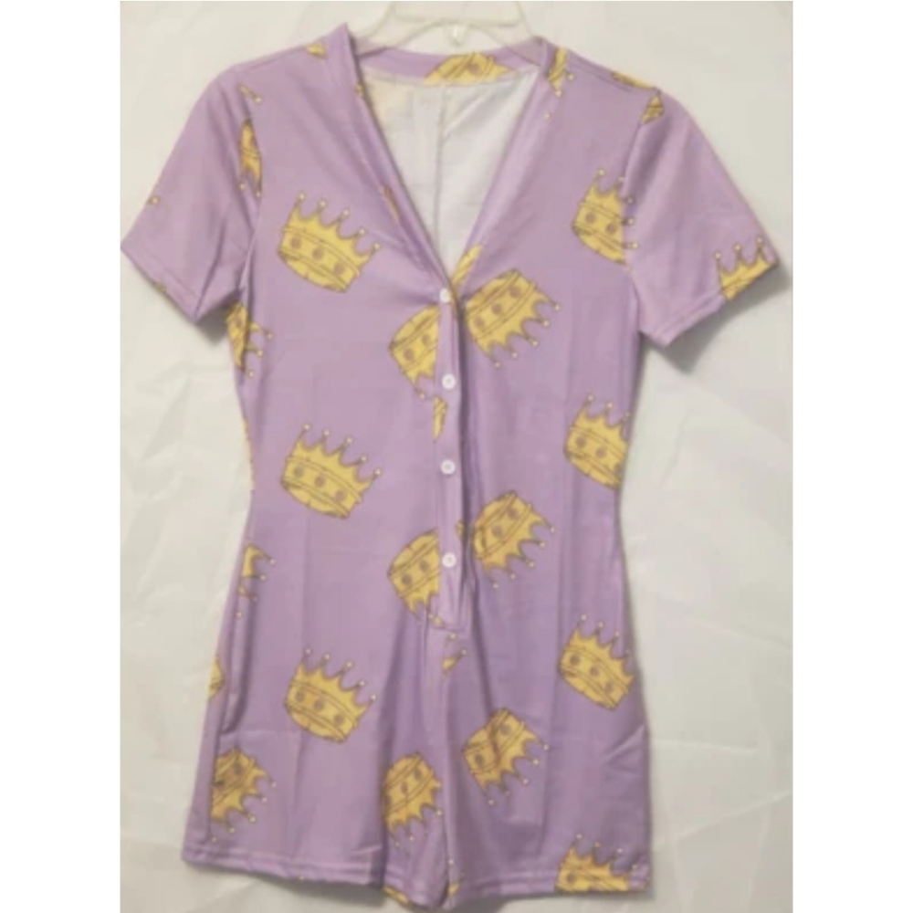 Short-sleeved Queen Onesie